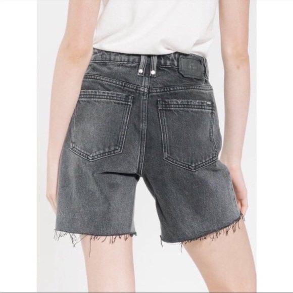 Thrills Thelma Short Faded Black Cut Off Size W 22 - Picture 2 of 13